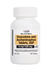 Oxycodone and Acetaminophen