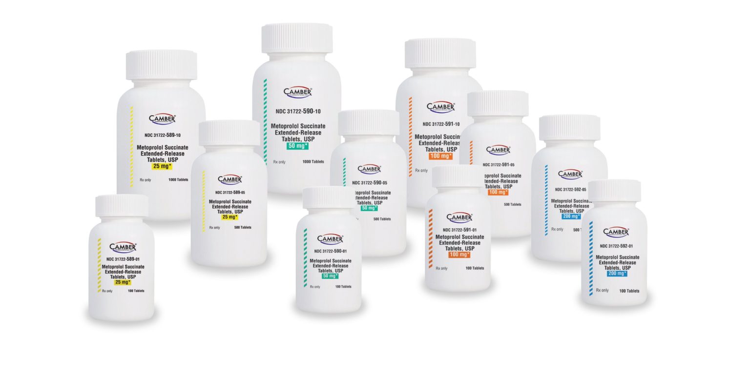 Camber Pharma Launches Generic Toprol XL® Camber Pharmaceuticals