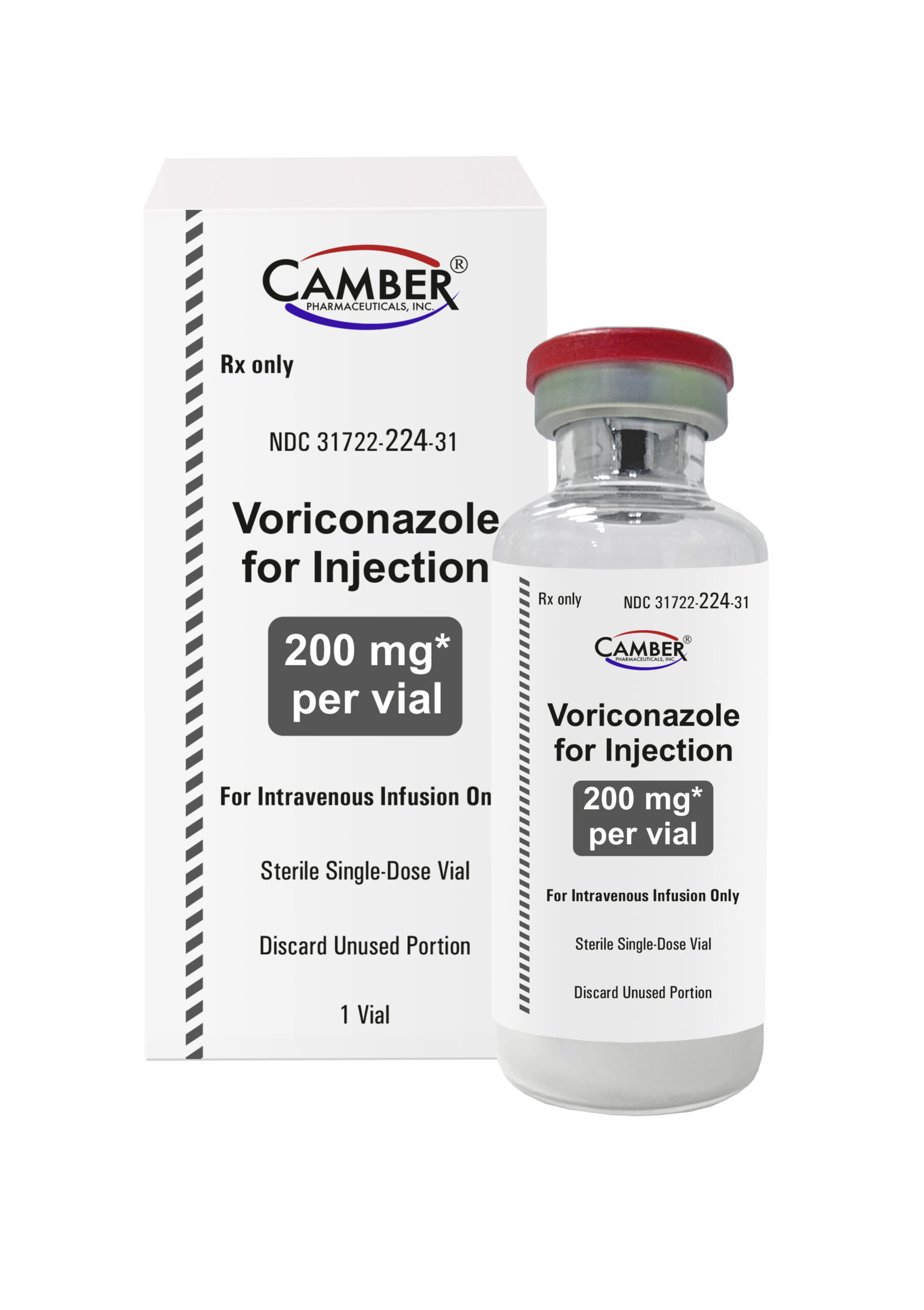 Camber Launches Voriconazole for Injection – Camber Pharmaceuticals