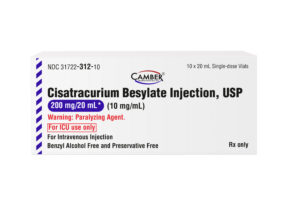 Cisatracurium Besylate SDV