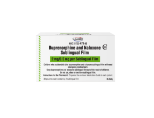 Buprenorphine and Naloxone Sublingual