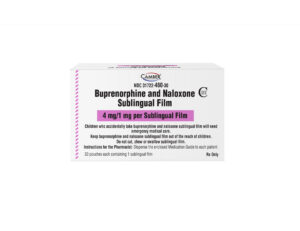 Buprenorphine and Naloxone Sublingual